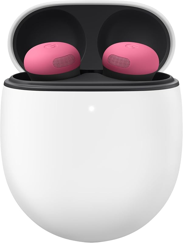Pixel Buds Pro 2 - Wireless Bluetooth Earbuds - Peony | Pro-level Active Noise Cancellation, help from Gemini, twist-to-adjust fit, 30-hour battery, Adaptive Audio