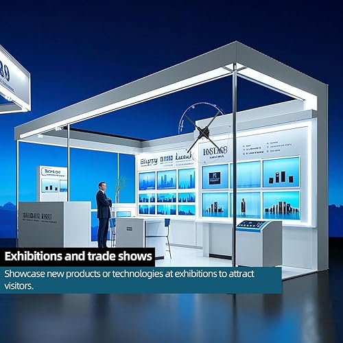 Miniatura 2 de Missyou 3D HologramFan Cubierta MSBHZ-YY70-S4 para ventiladores de 22" 23.6" 25.6" 27.5", Caja de exhibición de acrílico transparente a prueba