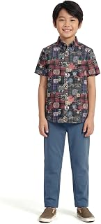 HELLCAT Boys Graphic Print Shirt with Plain Pant Set | Regular Fit Price In India