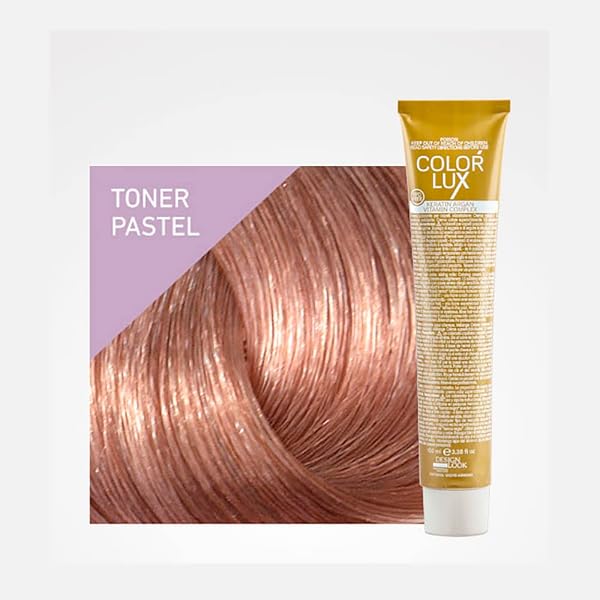 DESIGN LOOK Tinte Color Lux 1.0 Negro 100ML, Estandar - 4