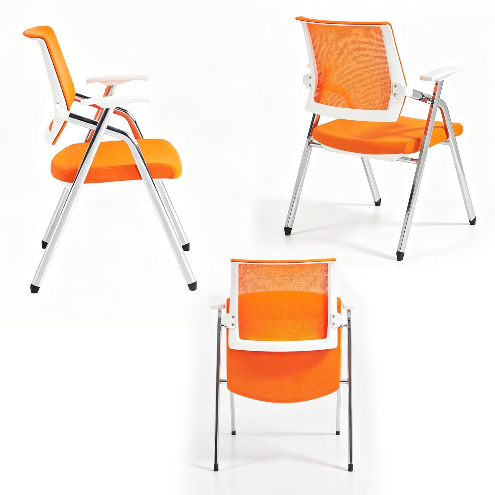 Sedie da Giardino Pieghevoli Sedia Pieghevole Portatile 3pcs