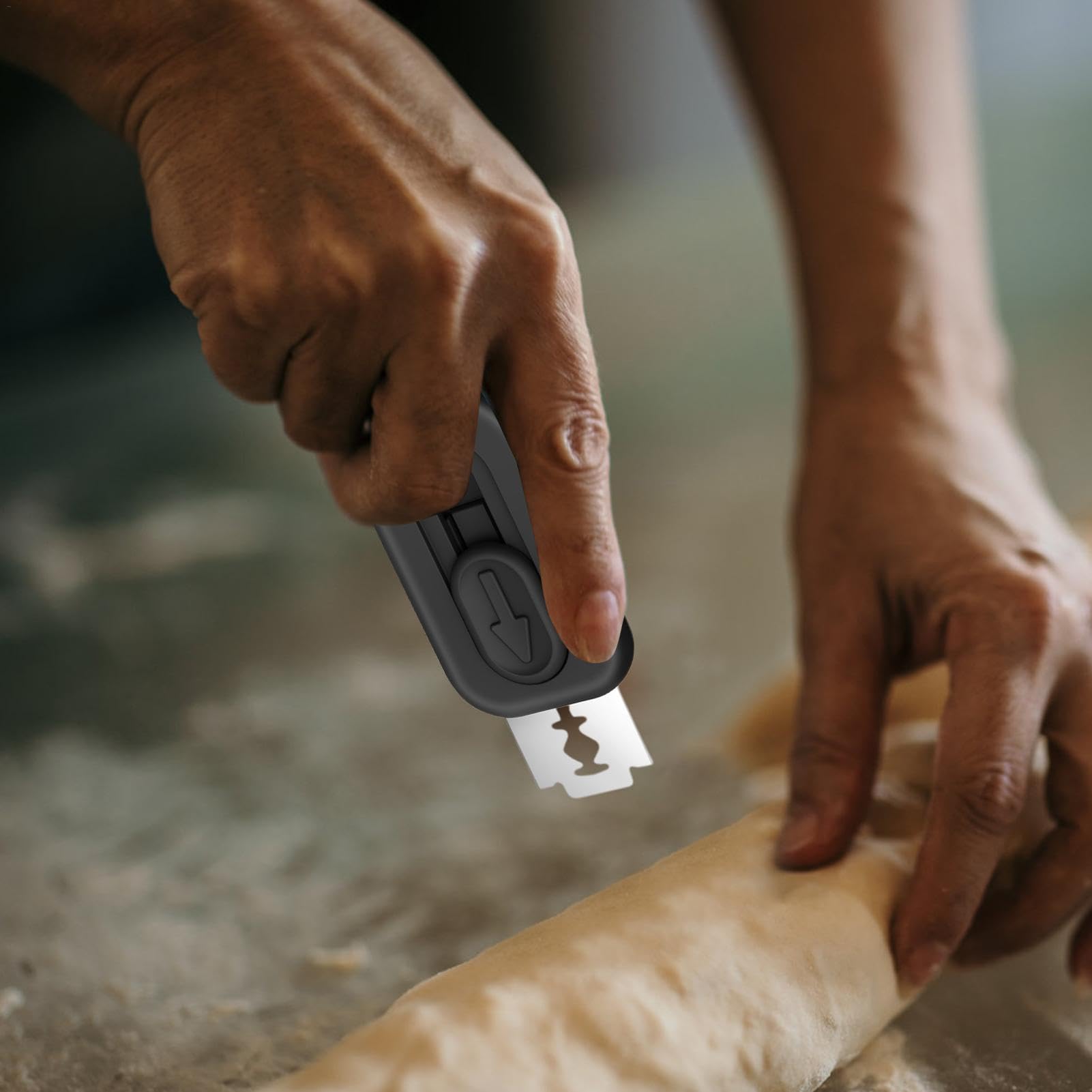 Bread Scoring Tool – Easy-To-Use Sourdough Lame Cutter, Retractable Bread Blade | Multipurpose Scoring Knife, Ergonomic Bread Scoring And Cutting Tool Suitable For French Bread, Dough, And Pastries