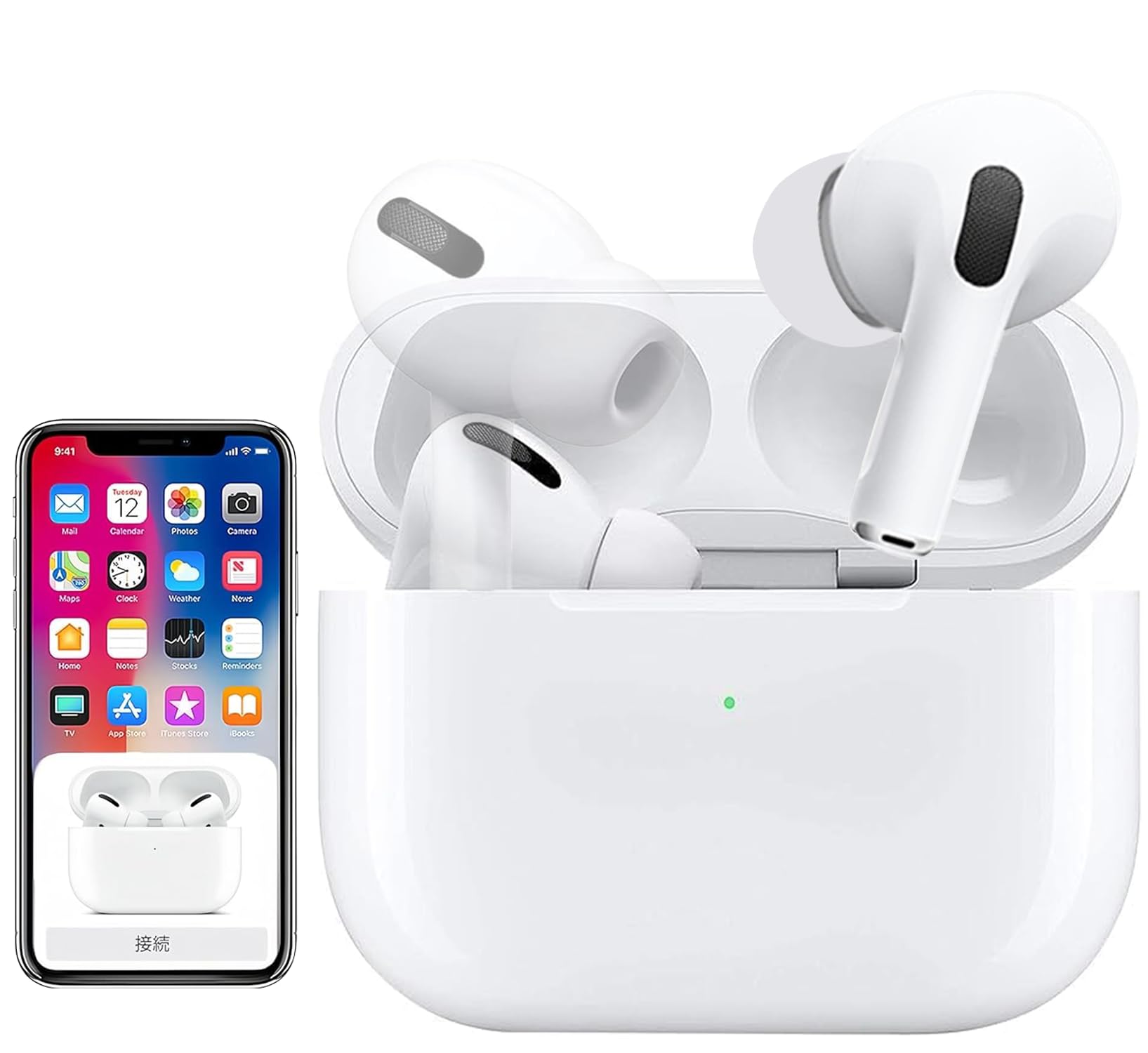 Wireless Earbuds Ear Buds, Bluetooth 5.4 Headphones with Noise Reduction,in-Ear Ear Buds Sport Earbuds,48H Playtime HIFI Stereo In Ear Wireless Bluetooth Earbuds Rapid Charging
