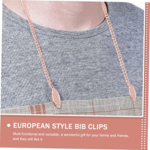Pince à serviette et bavoir Healvian : lot clips multifonctions table - 5