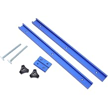 Woodworking Sliding Table Saw Sled Kit with Adjustable Rails