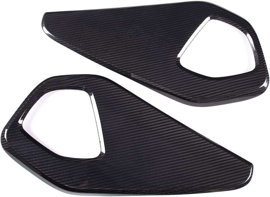 Fit for Toyota 86/Subaru BRZ 2022 Real Carbon Fiber Car Rear Speaker Sound Decorative Panel Cover Sticker Car Interior Accessories