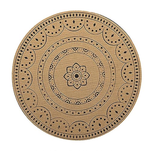 Lot de sets de table bohèmes rustiques imprimés en PVC, cadeau idéal pour repas de fête - 2