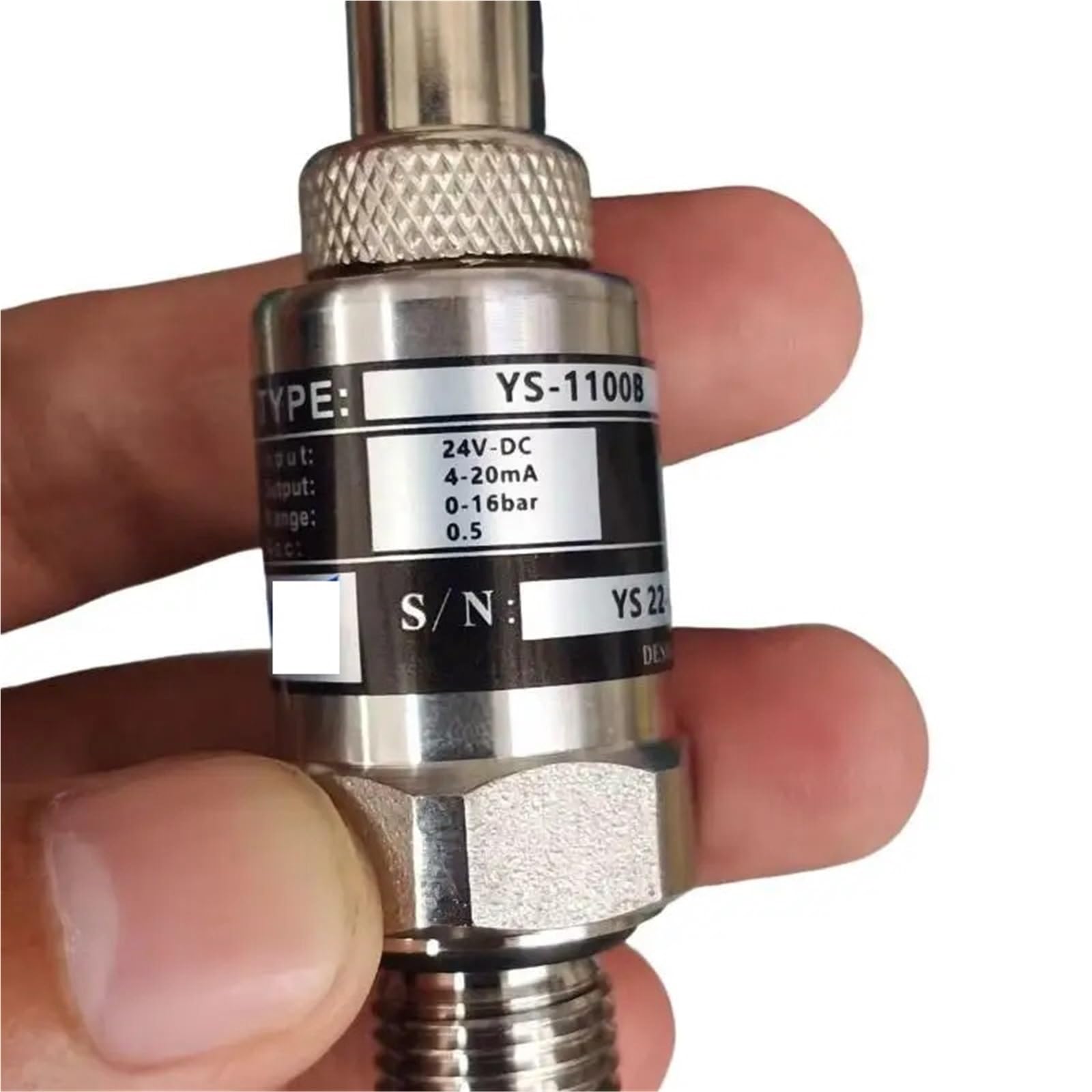 Sensor de presión PT-506 G1/4 4-20 mA - Transductor grado industrial for bomba agua Alta precisión(10Bar)