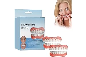 Silicone Wire Denture Set for New Denture Wearers