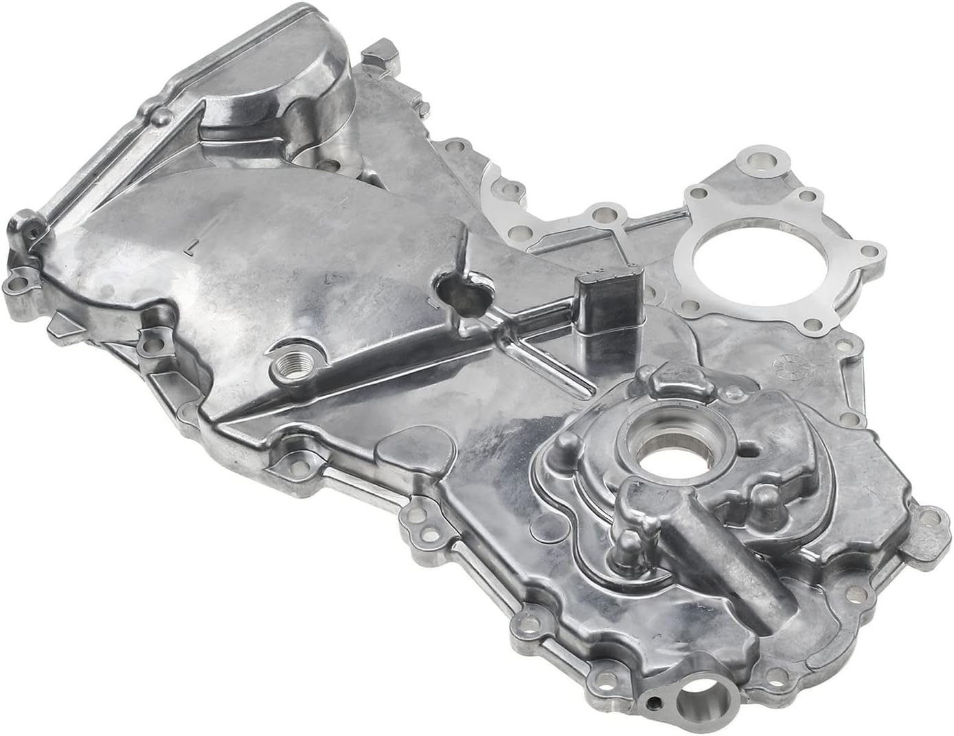 A-Premium Engine Timing Cover with Oil Pump Compatible with Toyota Prius 2001-2009 1.5L Electric/Petrol