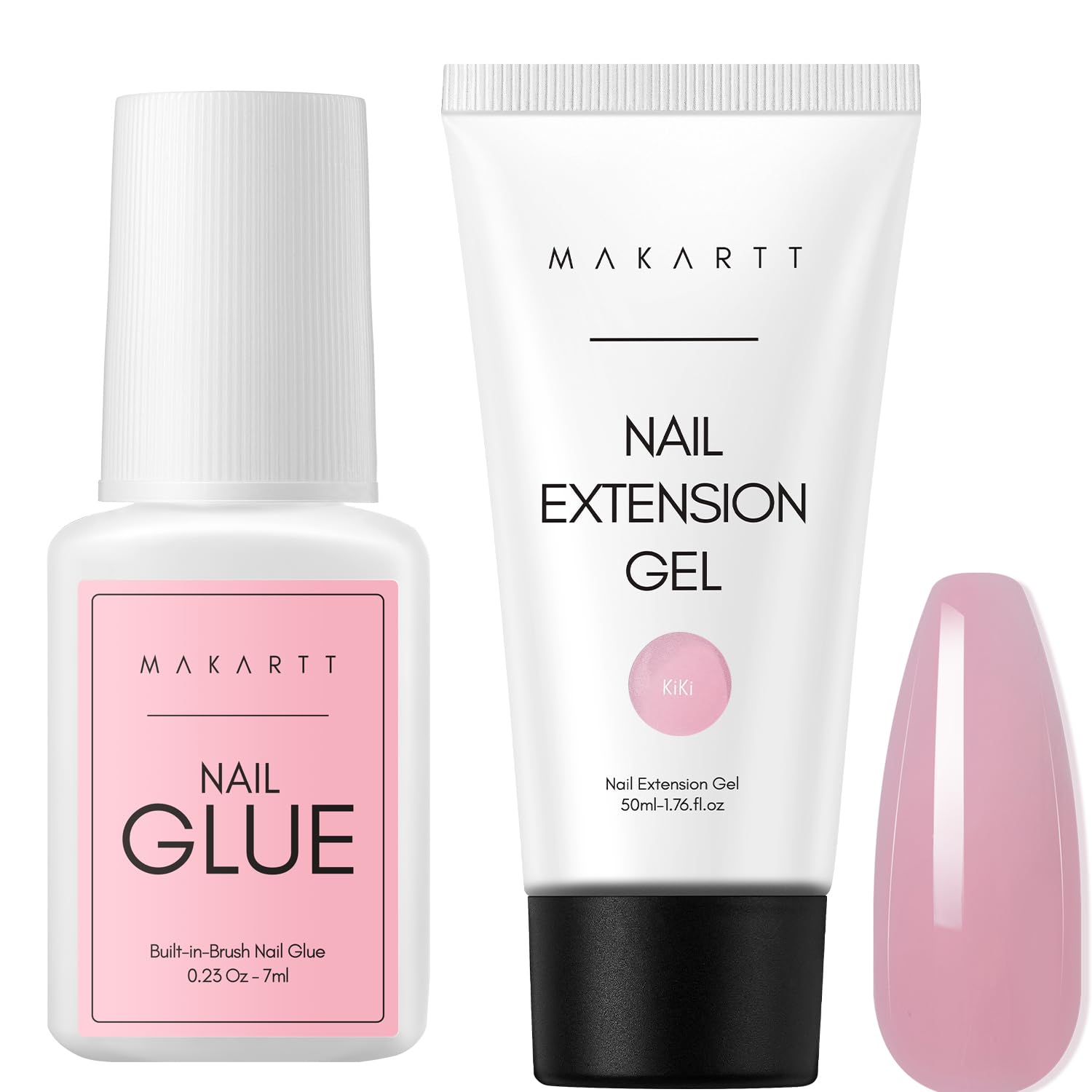 Amazon.com : Makartt Super Strong Nail Glue for Press On Nails with ...