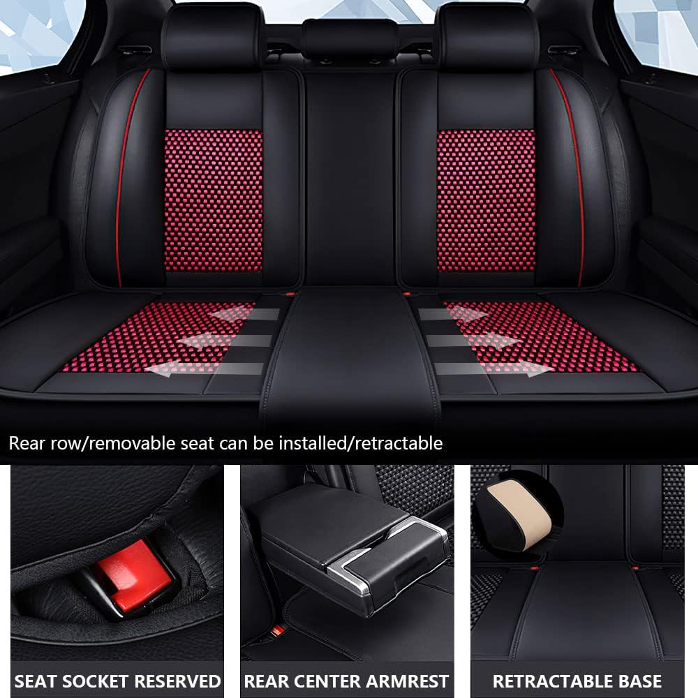 WIKOSS Luxury Automotive Seat Covers for Nissan Juke 20042023 with 2