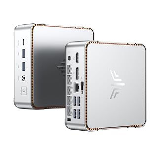 KAMRUI Hyper H2 Mini PC, Intel i5-14450HX Mini Desktop Computers (Up to 4.8GHz, 10C/16T), 32GB RAM 1TB PCle4.0 SSD Mini Gaming PC, Triple 4K Display, HDMI, DP, WiFi6, BT5.2, Office Home - Amazon product rated Grade B