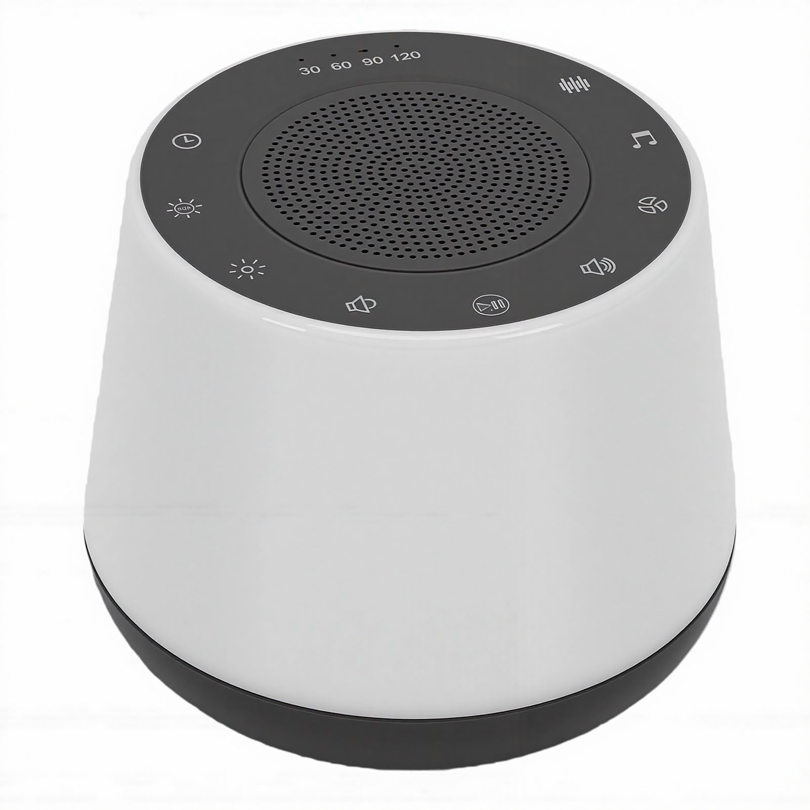 Focket Macchina per il Rumore Bianco, 32 Suoni Rilassanti Macchina per il Suono Portatile per Dormire, per il Rumore Bianco per Cani con Altoparlante BT 5.1 Timer Volume Regolabile Ricarica USB C