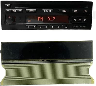Dashboard LCD Display For BMW Business CD RDS Radio CD23 For Business RDS, Digital Instrument Cluster Replacement Screen Display Monitor