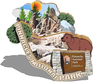 USA Pinnacles National Park Magnet Fridge Magnet Wooden 3D Landmarks Travel Collectible Souvenirs Decoration Handmade2