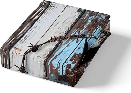 Miniatura 5 de Juego de funda de edredón para niños, tamaño matrimonial, con diseño de estrellas del oeste de Texas, funda de edredón rústica con 2 fundas de