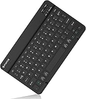Fintie 10-Inch Ultrathin Bluetooth Keyboard for iPad, Samsung Galaxy Tab, iPhone - Wireless Scissor Keys, Type-C, iOS Android Compatible, Black