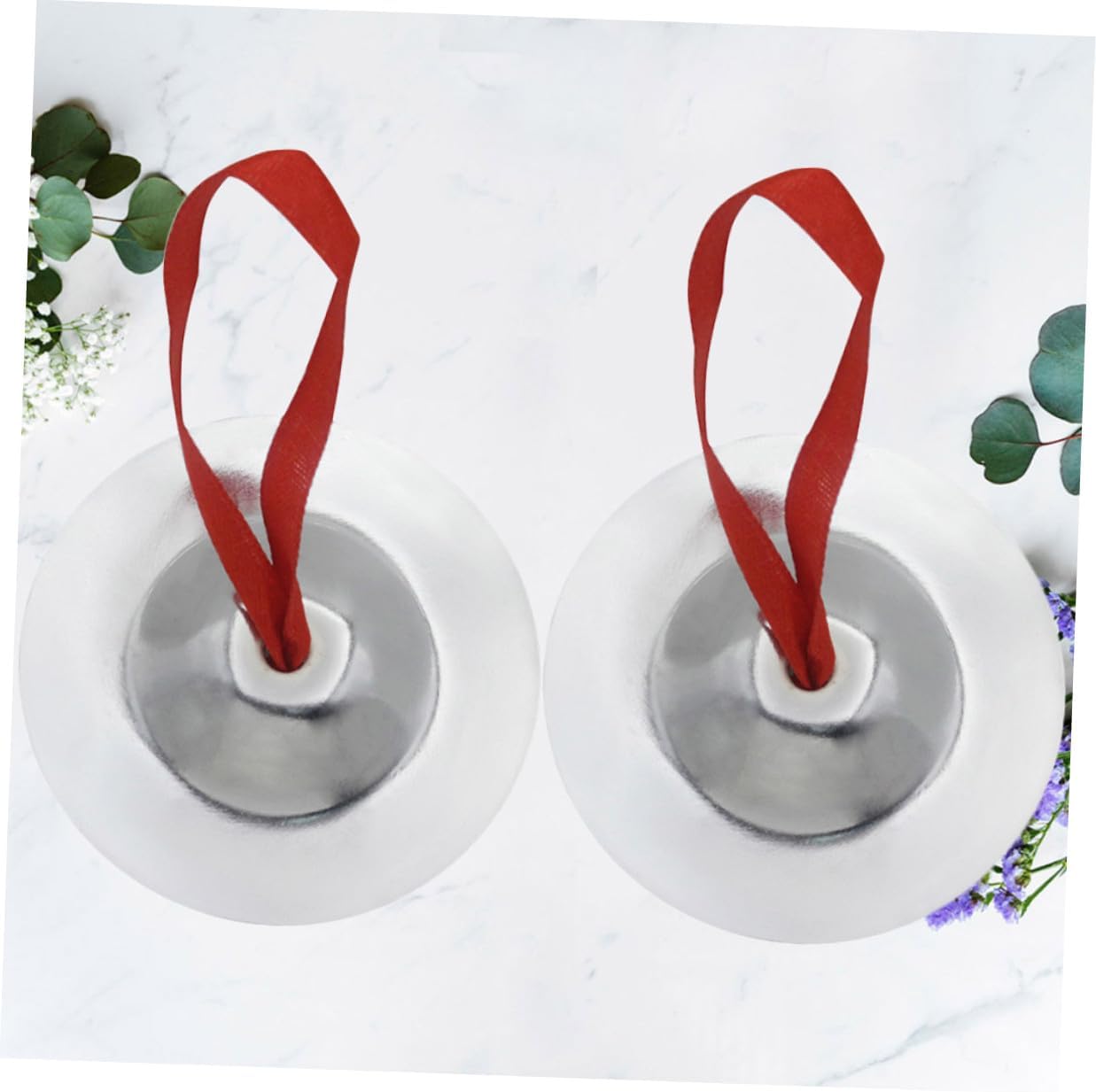 Mini Finger Cymbals 1 Pair Musical Percussion for Dancer Party image 5