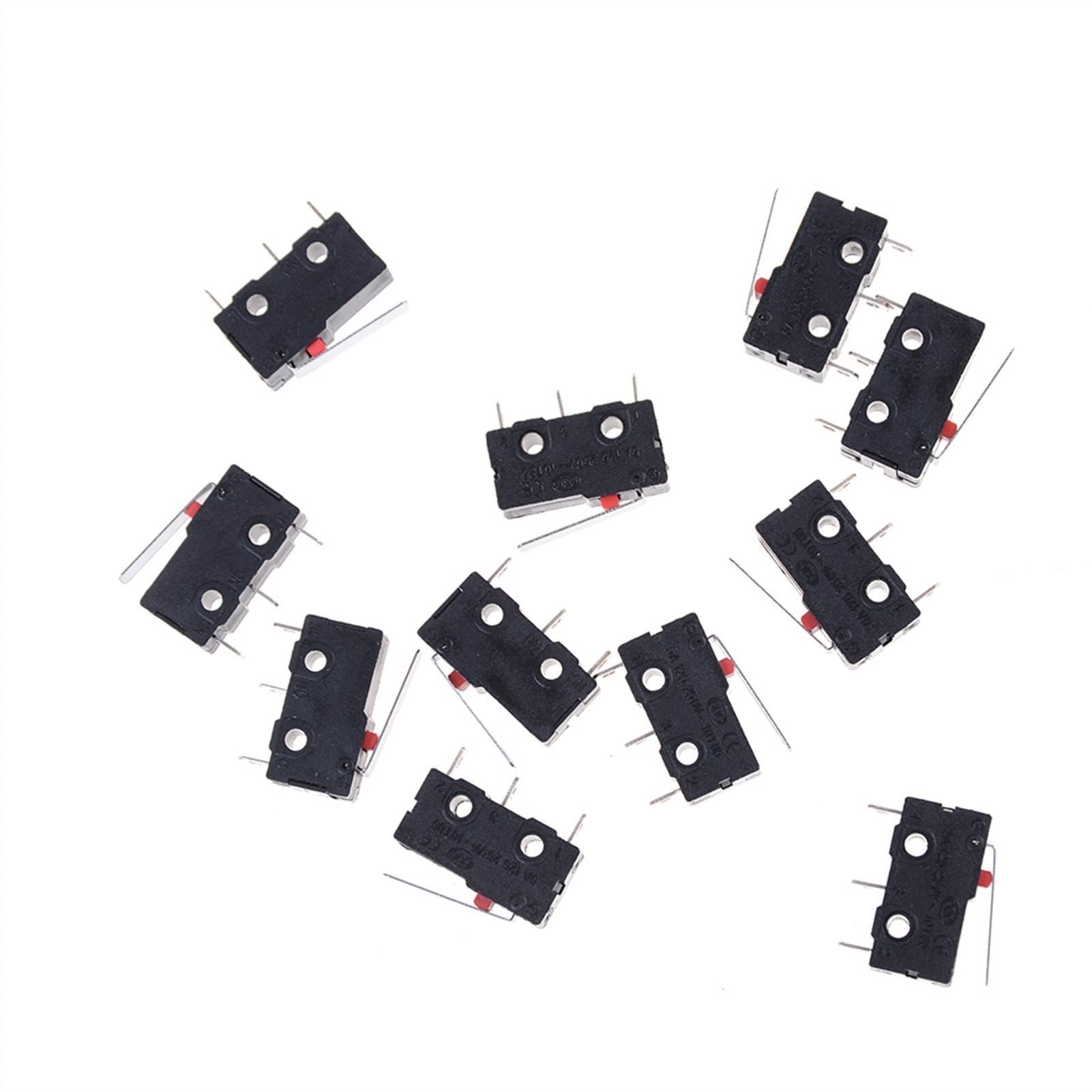 Interrupteur de fin de course KW11-3Z micro commutateur à bascule 3 broches N/O/C 5A 250V