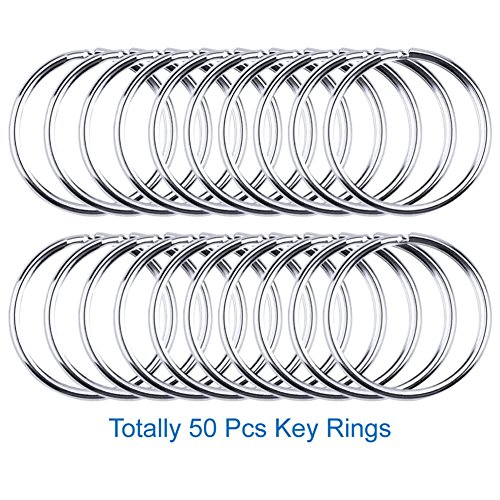 Selizo 150Pcs Swivel Hooks with Key Rings and Tassels Bulk for Keychain Crafts3