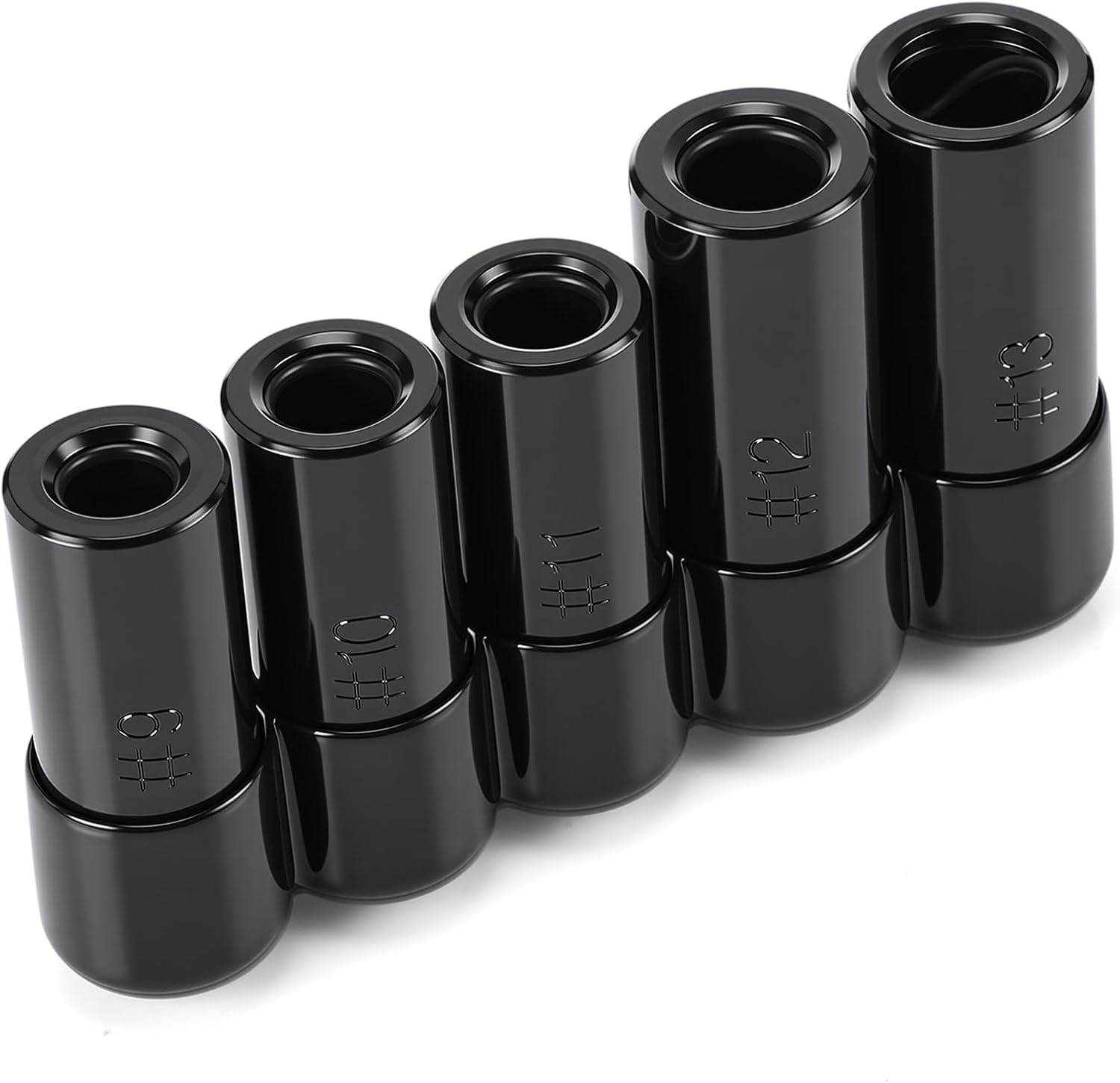 11 Pack 70700 Tap Socket Set Tap Socket Fits All Number and Fractional MCTI Standard Taps Thru 1/2" and 1/8" NPT Taps