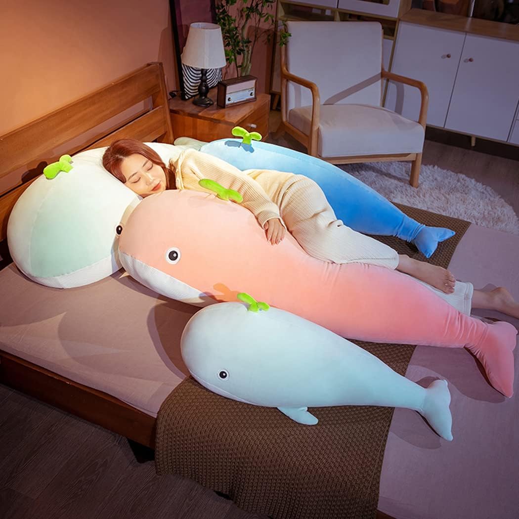 人気の春夏 アニマル 鯨 おもちゃ マラソン限定1000円クーポン クジラ 横向き寝 150cm くじら 彼女への贈り物 ぬいぐるみ プレゼント 可愛い クリスマス 誕生日記念日 ふわふわぬいぐるみ 特大 縫いぐるみ 巨大 抱き枕 大きいサイズ 動物 ぬいぐるみ 人形