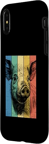 Miniatura 8 de iPhone 12 mini Pig Portrait Vintage Style Mom Dad Case