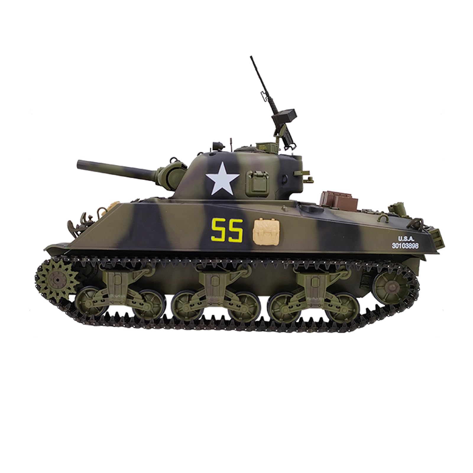 Amazon.co.jp: ラジコン 戦車2.4GHz 1/16アメリカ陸軍シャーマンM4A3