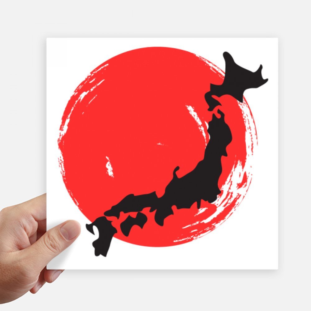 Autocollants place du Japon pour customiser une moto ou un mur intérieur lot de 4