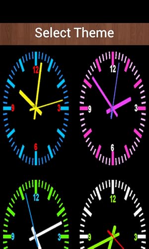 Analog Clock Screen Lock