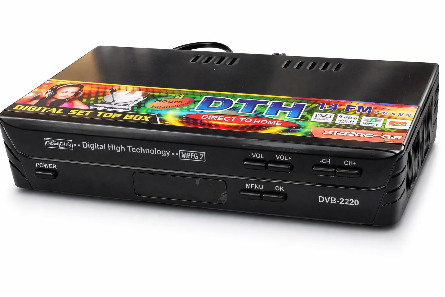 Smart HD MPEG-4 Set Top Box for DD Free Dish | 1080p Full HD Satellite Receiver | USB Support, Recording & Playback | DVB-S2 Digital TV Box | HDMI & AV Output | Free-to-Air Channels-image-28