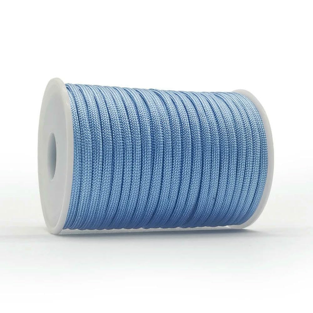 Abschleppseil, 7-Kern 550 Paracord 4mm Fallschirmschnur 30M-100M Outdoor Camping Survival Seil Kit(03,100M)