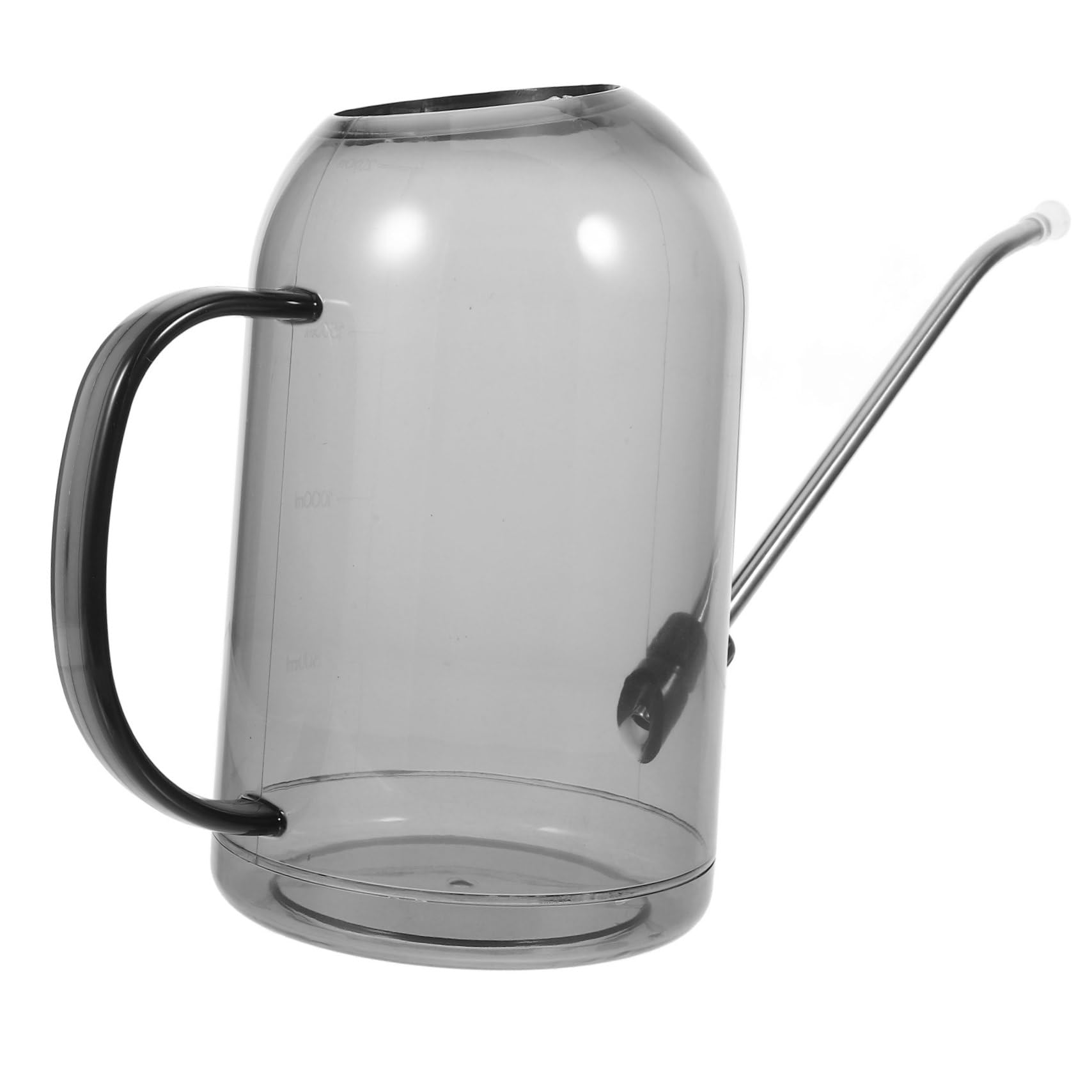 Annaffiatoio da Giardinaggio 2l Beccuccio lungo Abs e Acciaio Inox