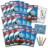 Bendon Set of 15 Kids Play Packs Bundle ~ Fun Party Favors Coloring Book Crayons Stickers (Thomas and Friends)
