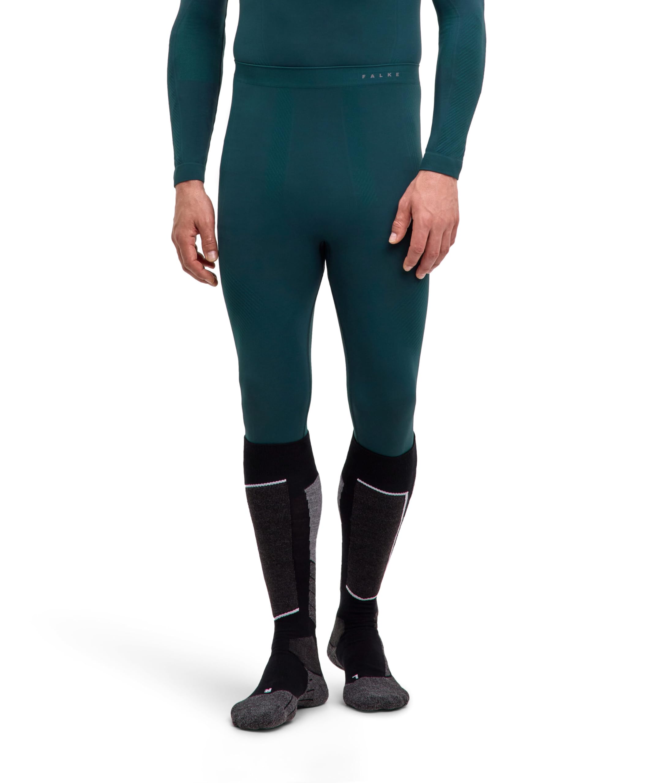 Falke Herren Warm 3/4 Funktionsunterhose für milde bis kalte Temperaturen warme Funktionsunterwäsche schnelltrocknendes atmungsaktives nachhaltiges Funktionsmaterial 1 Stück