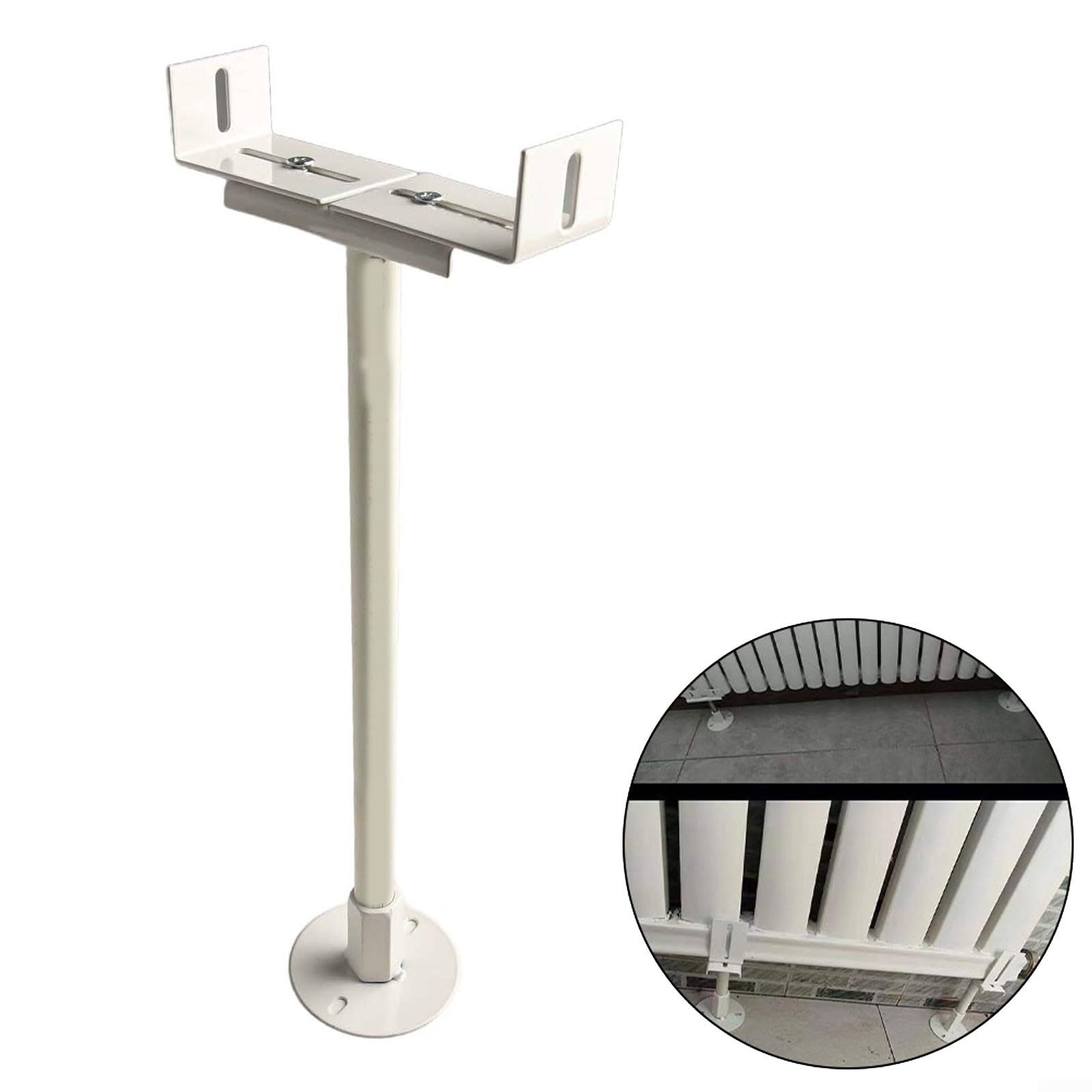 Équerre Support pour chauffage Ajustable Hauteur 41cm Équerre