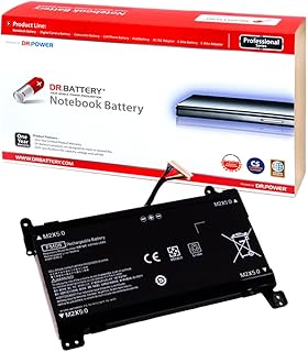 DR. BATTERY 922977-855 FM08 HSTNN-LB8A Battery for HP Omen 17-AN001CA 17-AN012DX 17-AN013TX 17-AN014TX 17-AN014NG 17-AN041NG 17-AN080NZ Series 922976-855 TPN-Q195 922753-421 922752-421 [14.4 V/86Wh]