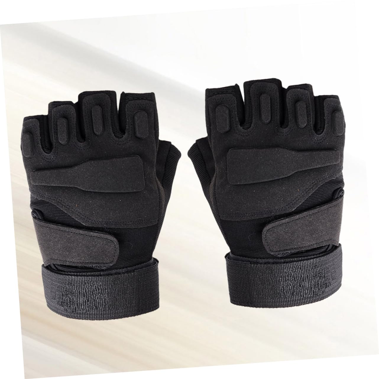 Toddmomy 3stücke Halbfinger Fahrradhandschuhe Für Atmungsaktive Und rutschfeste Sporthandschuhe Für Radfahren Laufen Angeln Und Outdoor-aktivitäten Schwarz