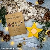 LMS GmbH 15 Minuten Weihnachten Auszeit für Dich - Geschenk in der Tüte, Geschenk, Aufmerksamkeit, Antistress (1, weiß)