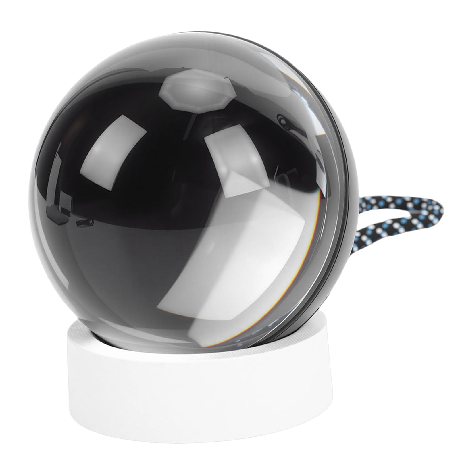 Bewinner Lampada Memory Sphere Sfera di Cristallo 3D da 2,76 Pollici, Lettore Video Caricabile per Foto e Musica con Memoria da 4 GB, Luce Notturna a LED Unica Regalo di Compleanno per Famiglia e