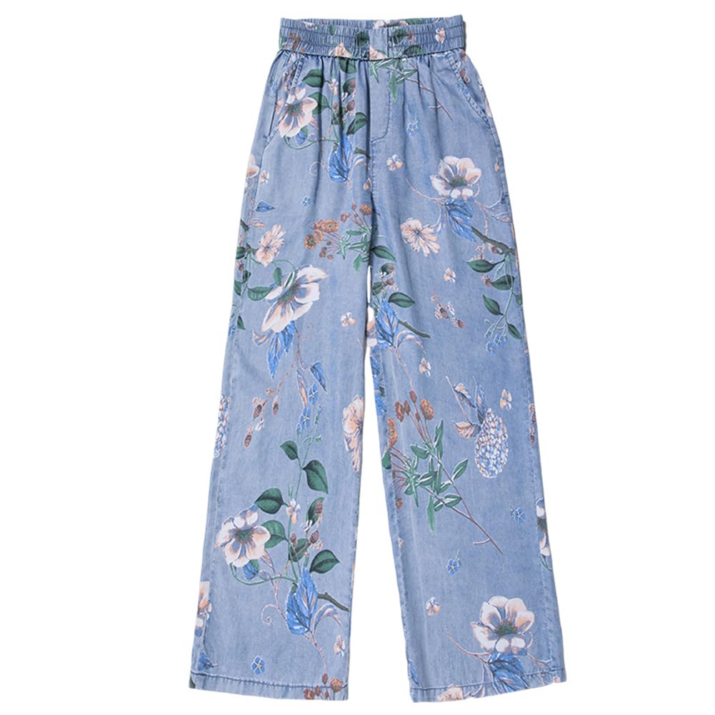 Jeans, Pantalones Anchos, Pantalones Cortos De Mujer, Pantalones Florales, Pantalones Falda, Frescos En Verano