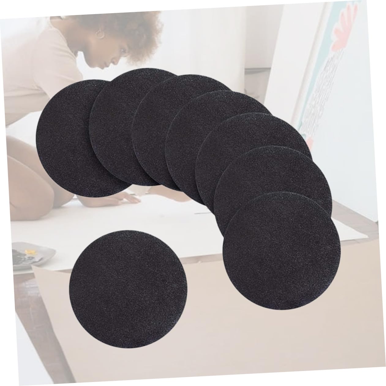 ARTIBETTER 2 Sätze Zeichnungspapier Rundes Malkarton Für Künstler Und Langlebig Für Diy Malerei Und Skizzen Für Komfort Und 8 Stücke * 2