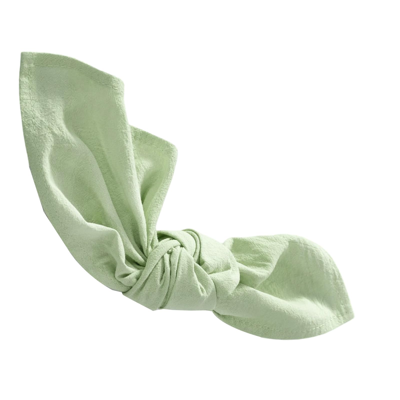 Jazuaiao Sturdy Cotton Square Cloth Napkins Fabric Materials for Dining Table Setting Soft Square Cotton Napkins