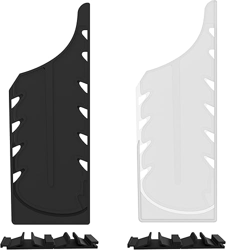 Miniatura 1 de Authentic XYJ Since 1986, 2 fundas largas para cuchillos con soportes, cubierta de hoja de cuchillo de chef, fundas para cuchillos de cocina,