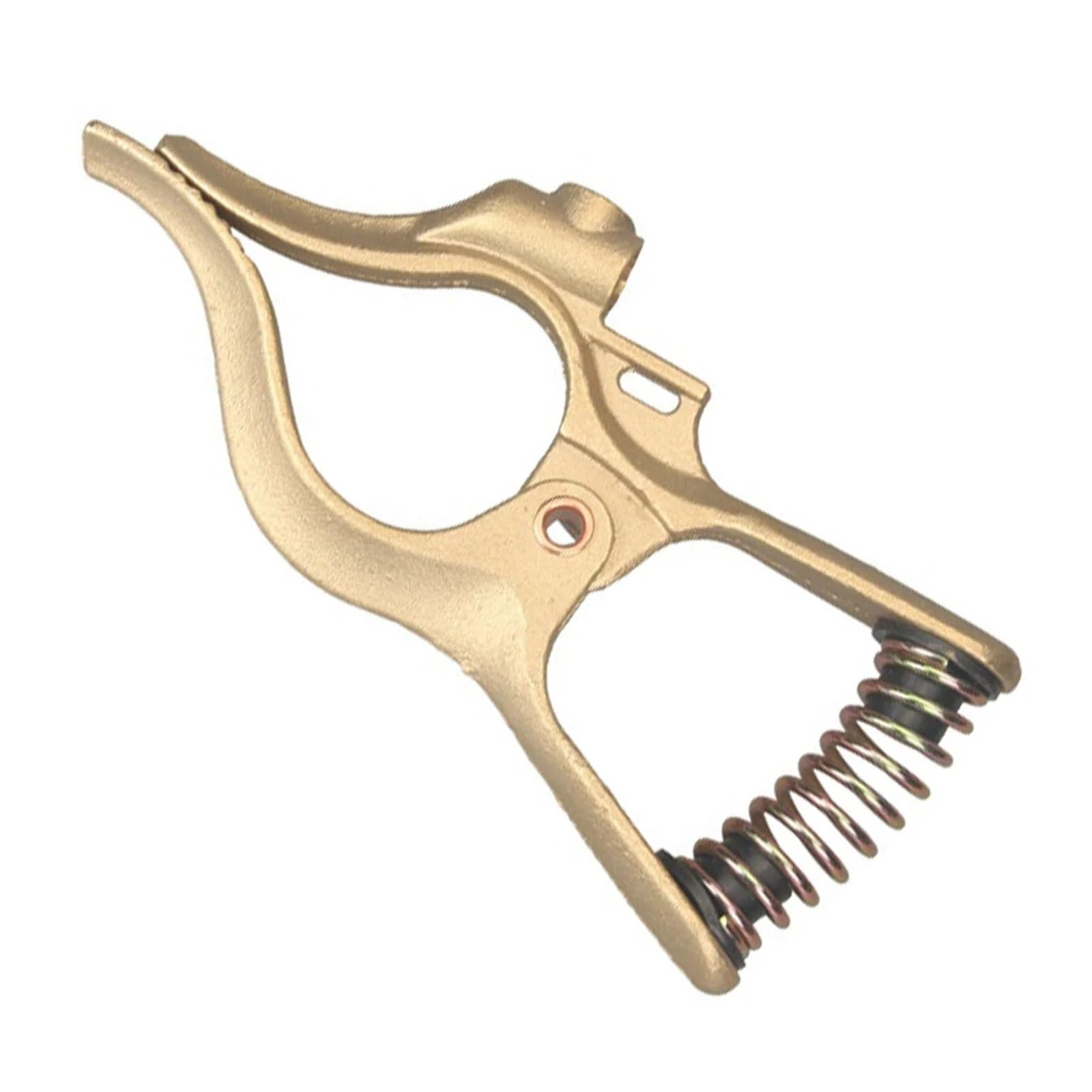 Pinza massa per saldatrice Morsetto di messa a terra for saldatura, clip con impugnatura in ottone 300A