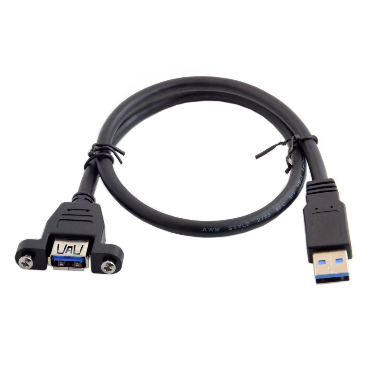 BASESAILOR Adattatore USB 3.0 a USB C 0.2M 2Pezzi,USBC Femmina A