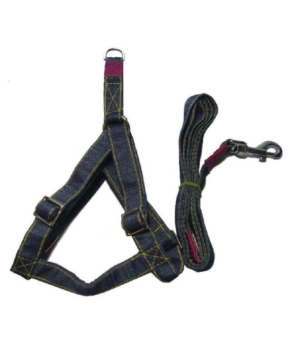AGNpetSpot Dog Body Denim Harness Medium 0.75Inch (B01N2W7NUQ) Amazon Price History, Amazon Price Tracker