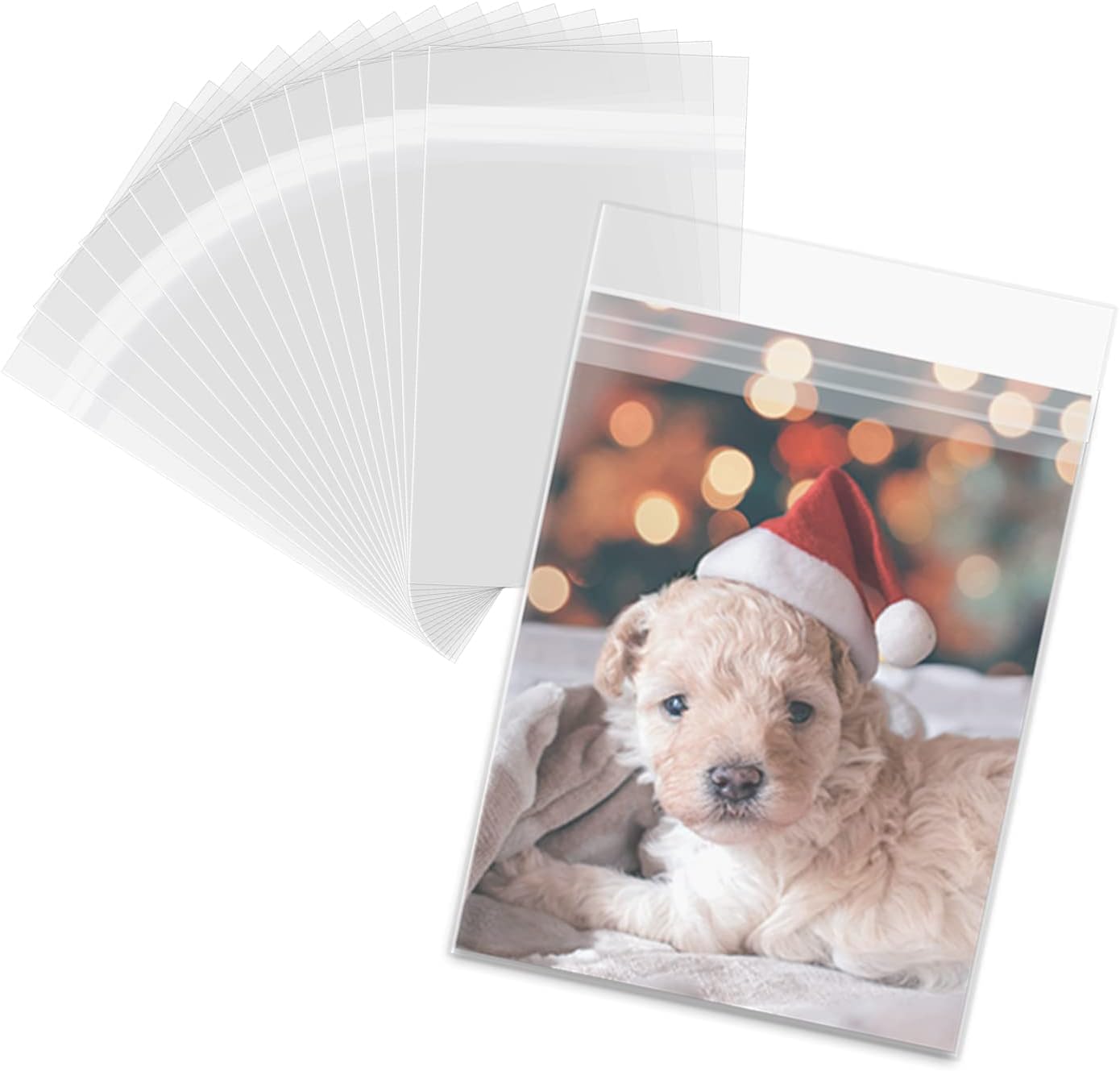 Mat Board Center, 6" x 9"(100 Pack) Crystal Clear