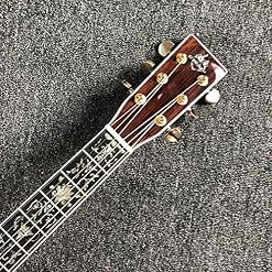 CJWSLYT Guitare pour gaucher – Table et dos en épicéa massif – Guitare folk pop – Guitare acoustique acoustique – Cordes en acier – Taille : 104 cm - Les Beatles, Paul McCartney, John Lennon, RIngo Starr, George Harrison CJWSLYT Guitare pour gaucher - Table et dos en épicéa massif - Guitare folk pop - Guitare acoustique acoustique - Cordes en acier - Taille : 104 cm – Image 3